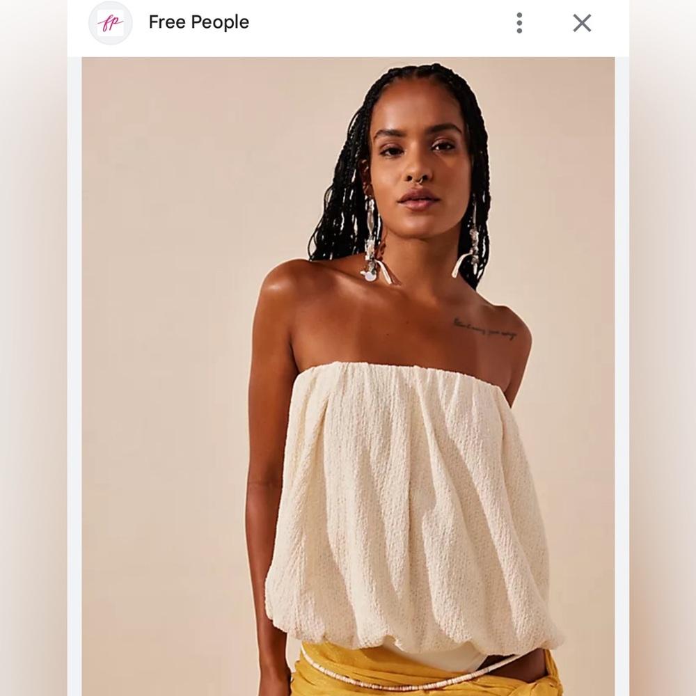 Free People Rima Bubble Tube Top large
